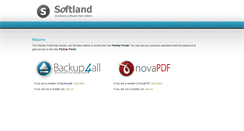 Desktop Screenshot of partners.softlandro.com