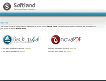 Tablet Screenshot of partners.softlandro.com
